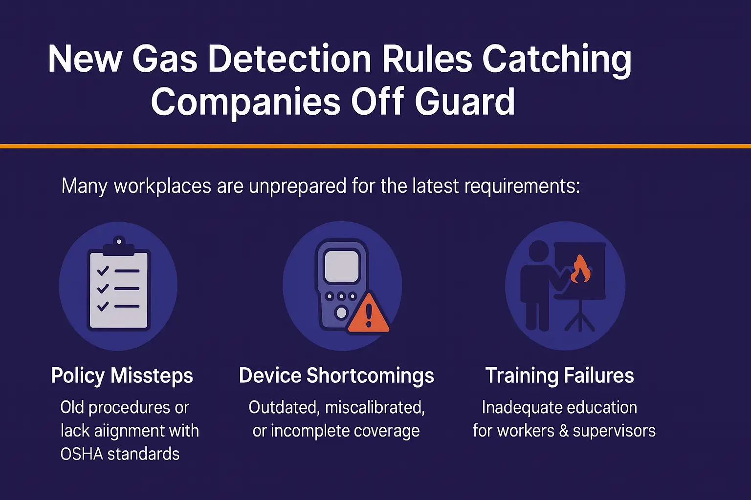 New Gas Detection Rules for 2025 Are Catching Companies Off Guard